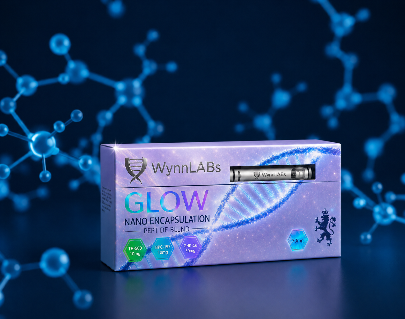 GLOW vial